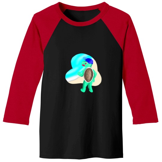 Discover Danvant- Turtle in the sea Baseball Tees