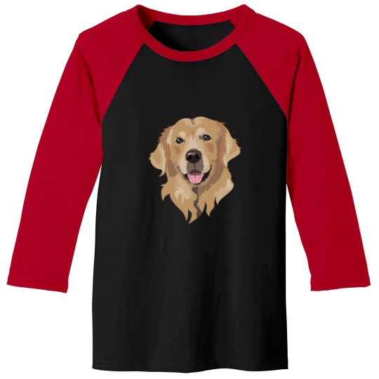 Discover Golden Retriever (1) Baseball Tees