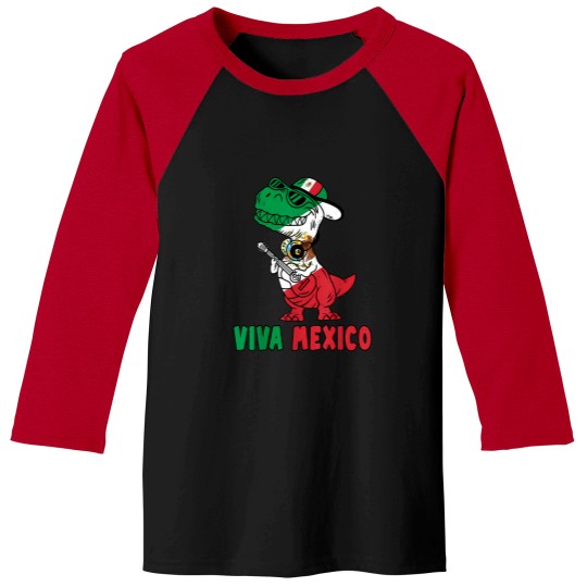 Discover Viva Mexico Shirt Kids Boys Toddler Funny Dance Mexican T-Shirt Baseball Tees