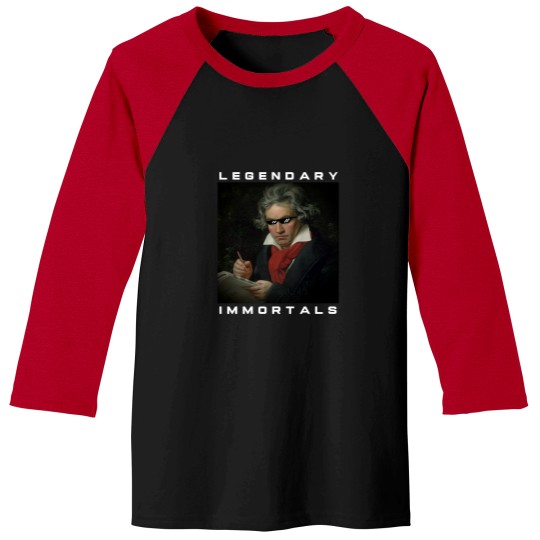 Discover Legendary Immortals - Ludwig vanss Beethoven - composer of classical music Baseball Tees