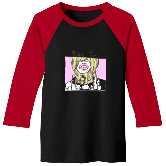 Discover Pussy Riot Baseball Tees
