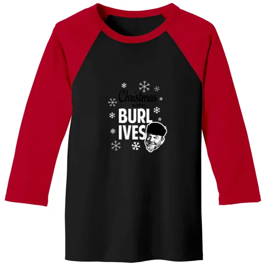 Discover Christmas With Burl Ives T-Shirt Baseball Tees