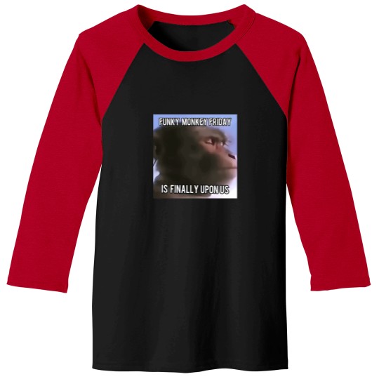 Discover Funky Monkey Friday Spoonkid T-Shirt Baseball Tees