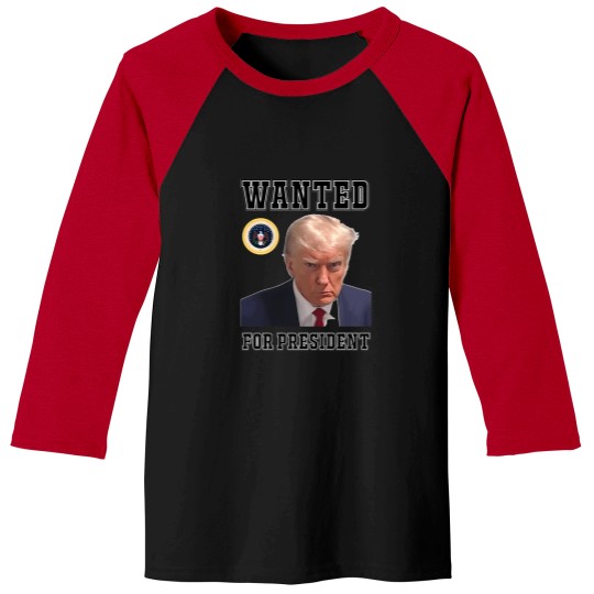 Discover Trump-Wanted-For-President-Maga-2024 T-Shirt Baseball Tees