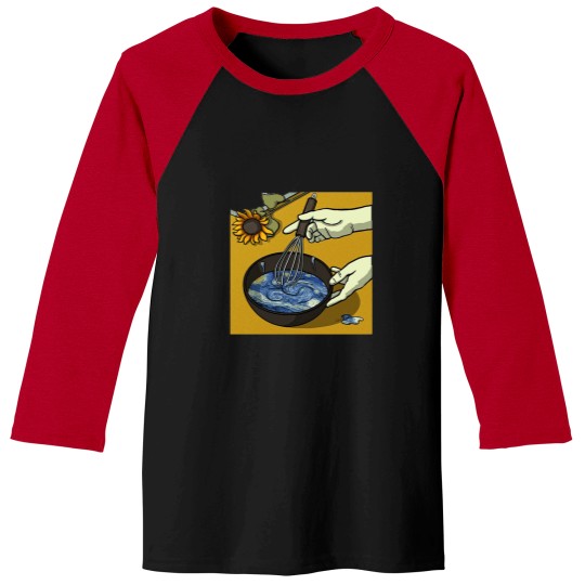 Discover Painting a Van Cake Baseball Tees