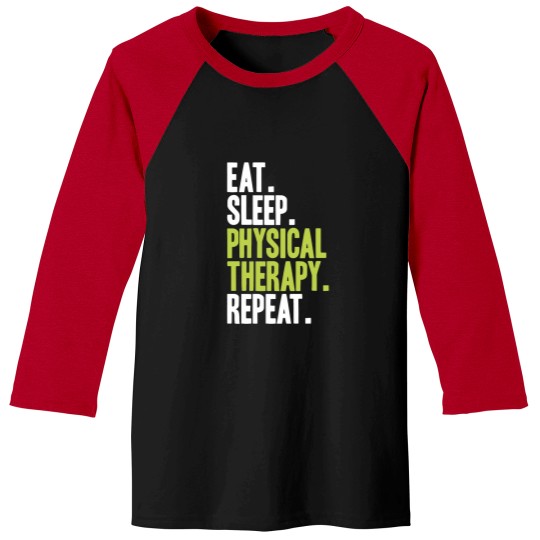 Discover Physical Therapist Physical therapys Physiotherapy Fitted V-Neck Baseball Tees