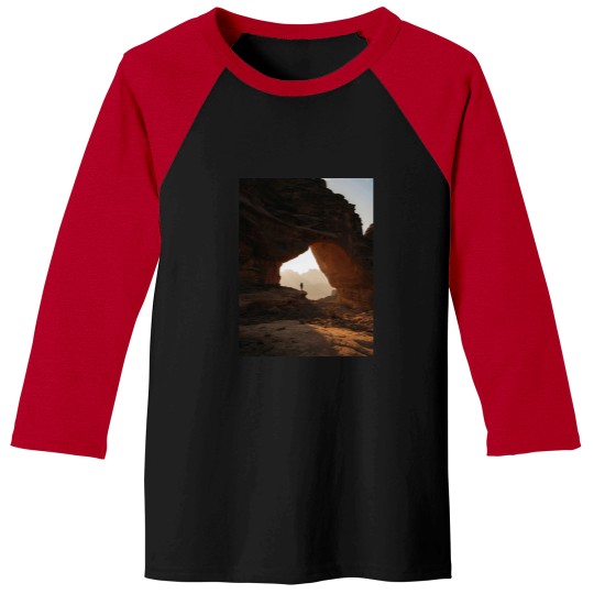 Discover The man Unders the cave Baseball Tees