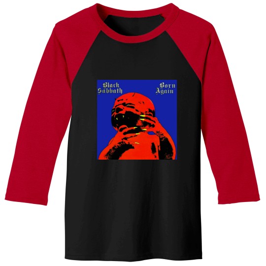 Discover style Black Sabbath helmt Baseball Tees
