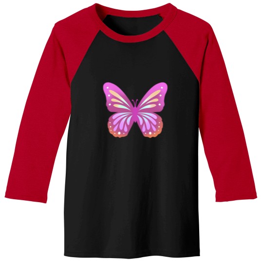 Discover Butterfly 2 0 Baseball Tees