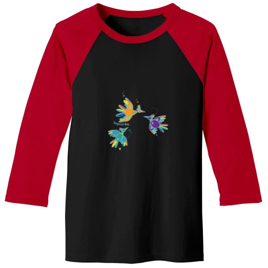 Discover Feathered Friends in Flight Premium Scoop Baseball Tees