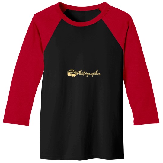 Discover 8-Photographer T-Shirt Baseball Tees