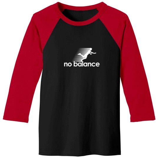 Discover Balance white logo Baseball Tees