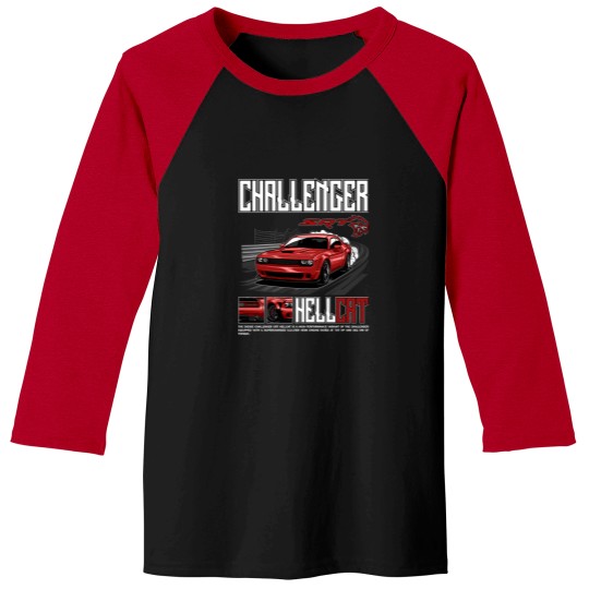 Discover Challenger-Srt-Hellcat T-Shirt Baseball Tees