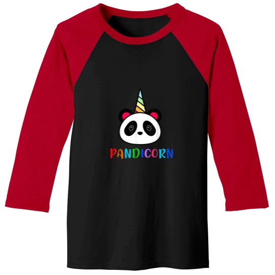 Discover Panda Unicorn Pandicorn  Family Chrismast Present Gift Baseball Tees