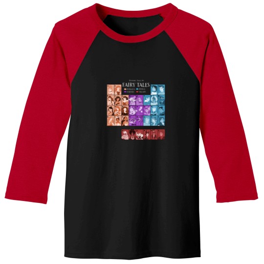 Discover Disneyyy-Princess-Periodic-Table-Fairy-Tales-Sweatshirt-Sweatshirt Baseball Tees