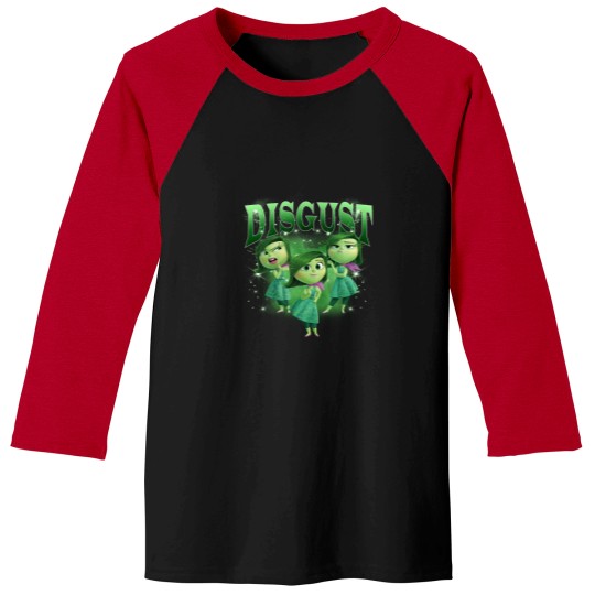 Discover nside Out - Disgust with Attitude Baseball Tees