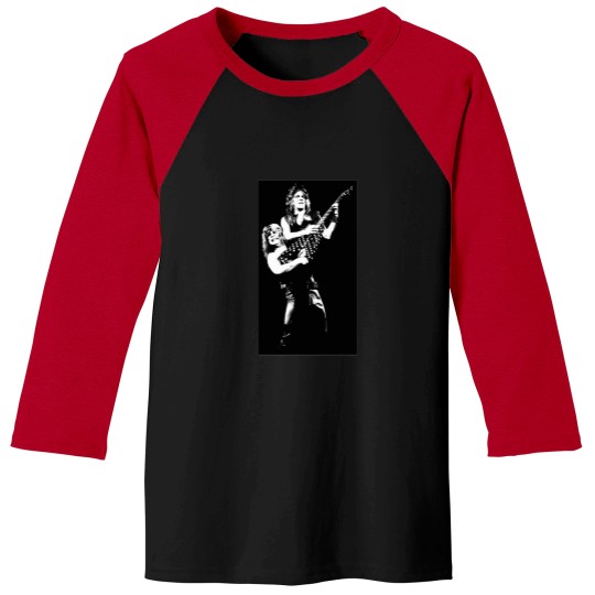 Discover R and Oz  The White Stencil Baseball Tees