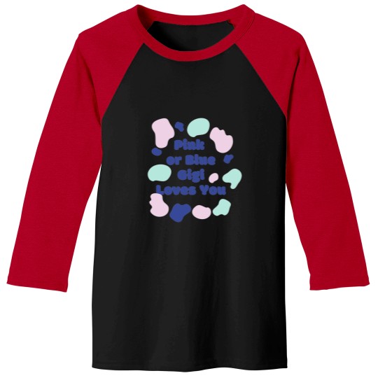 Discover Pink-or-Blue-Gigi-loves-you--Pink-or-Blue-Gigi-loves-you-design Baseball Tees