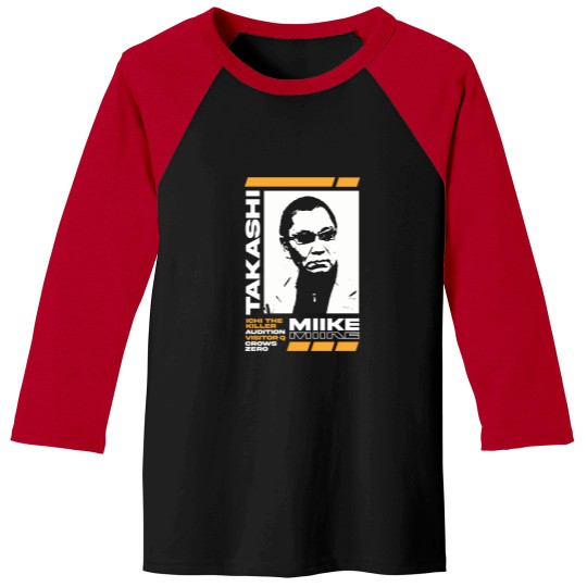 Discover 3214-Takashi-Miike T-Shirt Baseball Tees