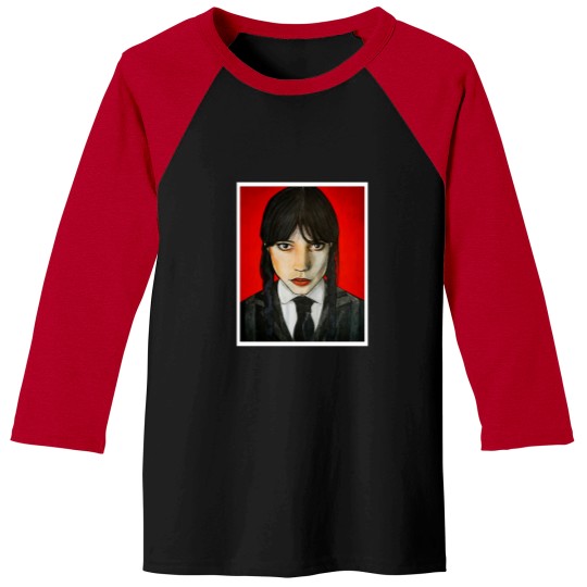 Discover Wednesday Addams Baseball Tees