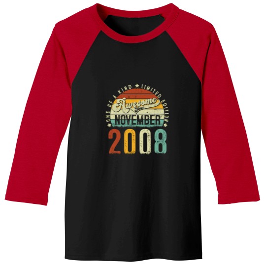 Discover Vintage November 2008 Limited Edition Baseball Tees