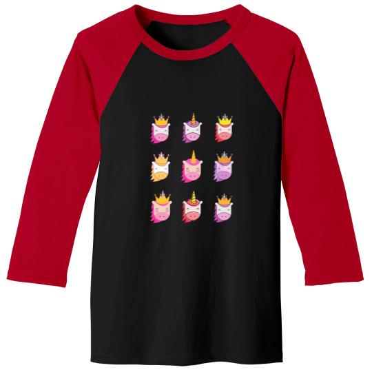 Discover Unicorse Family Baseball Tees