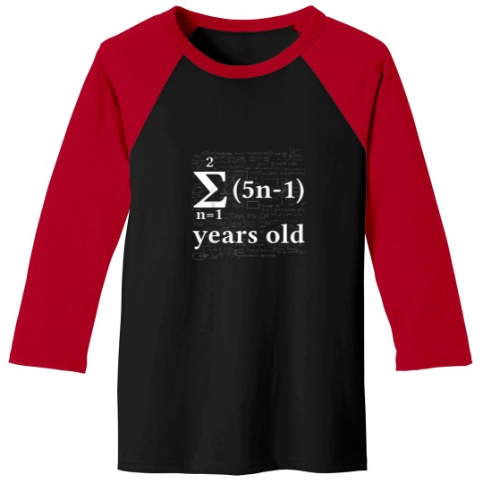 Discover math 13 birthday boy 13 yr 13 year old boy 13th birthday Baseball Tees
