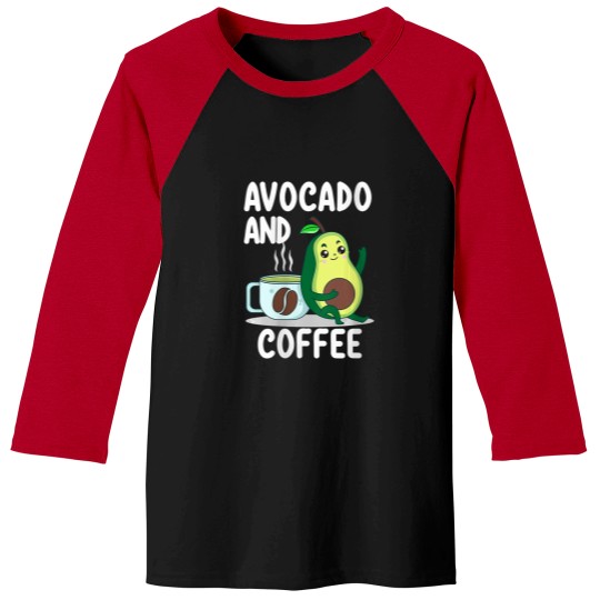 Discover Womens Avocado And Coffee Lover Gift Keto Vegan Vegetarian Avocado209 Michael Scott The Office Tv Show Yesh. Black White Baseball Tees