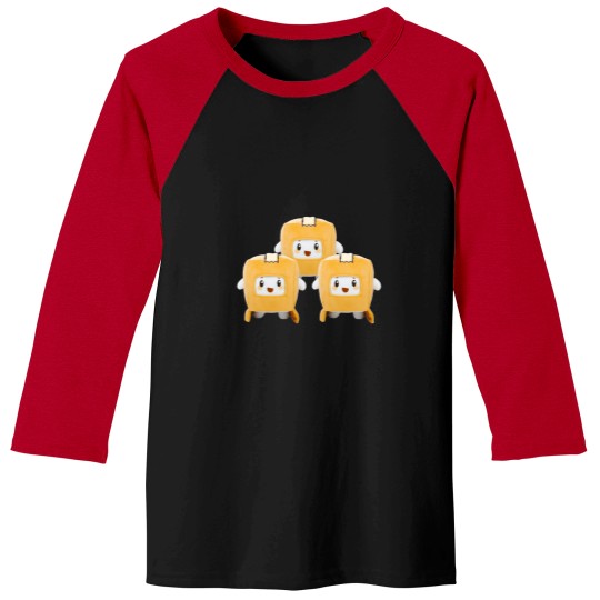 Discover o I am 3 Boxy lankybox Baseball Tees