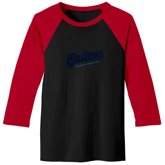 Discover 7200-Cerveza-Argentina-Quilmes-Classic-Logo T-Shirt Baseball Tees