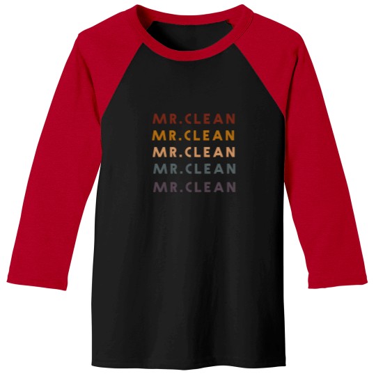 Discover 8008-Mr.-Clean-Retro-T-Shirt Baseball Tees