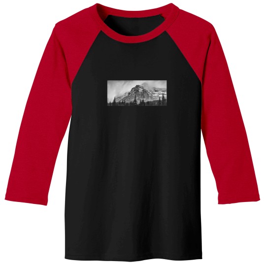 Discover Mountain Pass Baseball  Sleeve T-Shirt 3563 Baseball Tees