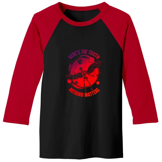 Discover nothing matters_vintage graphic Baseball Tees