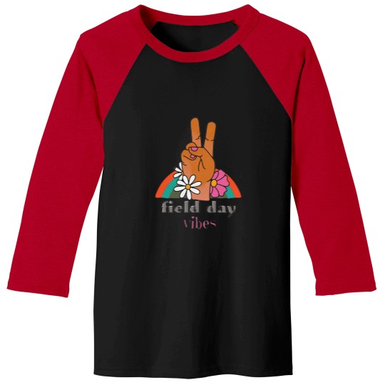 Discover Field-Day-Vibes-School-Game-Day-Student-Teacher-2022 Baseball Tees