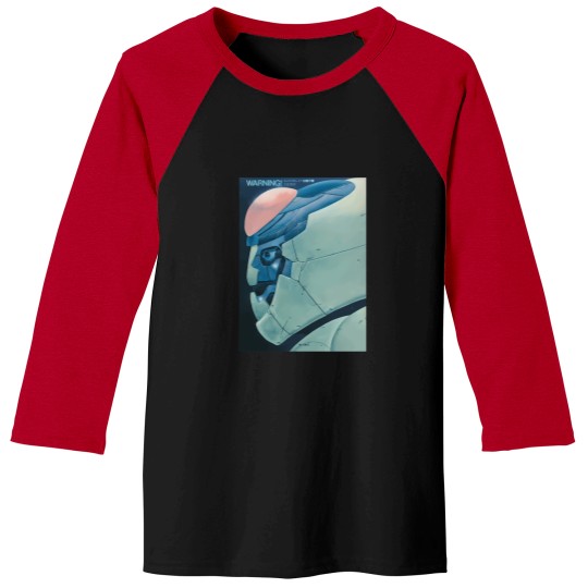Discover Warning-Mecha T-Shirt Baseball Tees