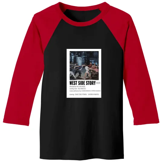 Discover West Side Story Musical Baseball Tees