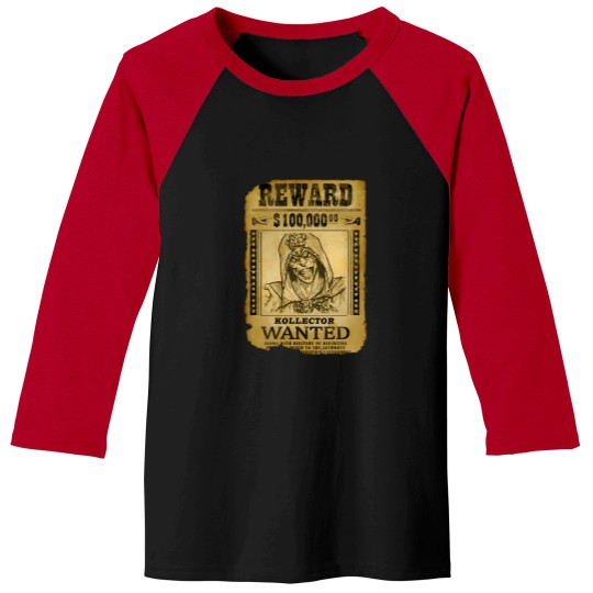 Discover Collector-Wanted-Poster-Retro-Mortal-Kombat-Gaming-Art T-Shirt Baseball Tees
