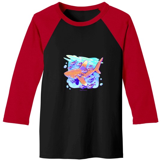 Discover Oceanic Whitetip Anatomy Sunaookami Shiroko Blue Archive Sticker Baseball Tees