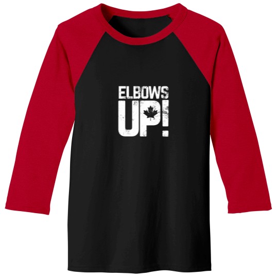 Discover ELBOWS UP! CANADA Baseball Tees