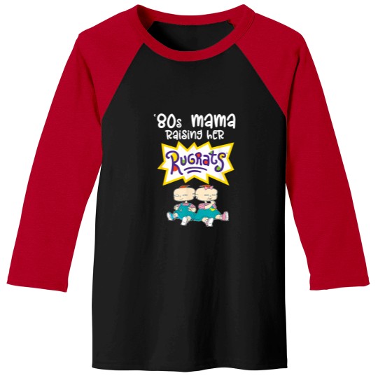 Discover Mademark x Rugrats - 80s Mama Raising Her Rugrats - & Lil Baseball Tees