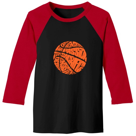 Discover Basketball  Quote Win Dream Team Desire Consistency Passion Relentless (W) Baseball Tees