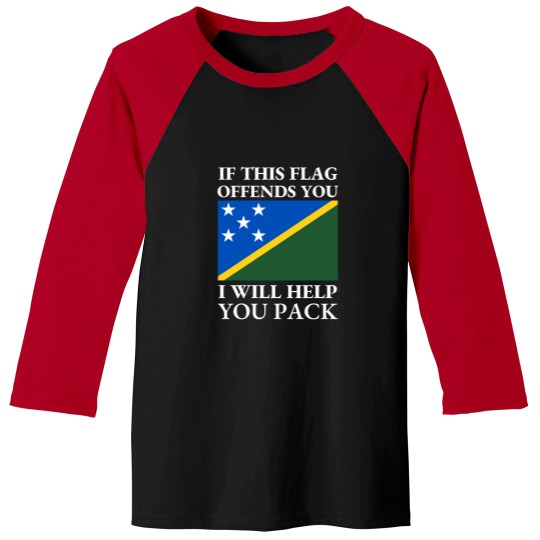 Discover if this flags offends you i will help you pack Baseball Tees