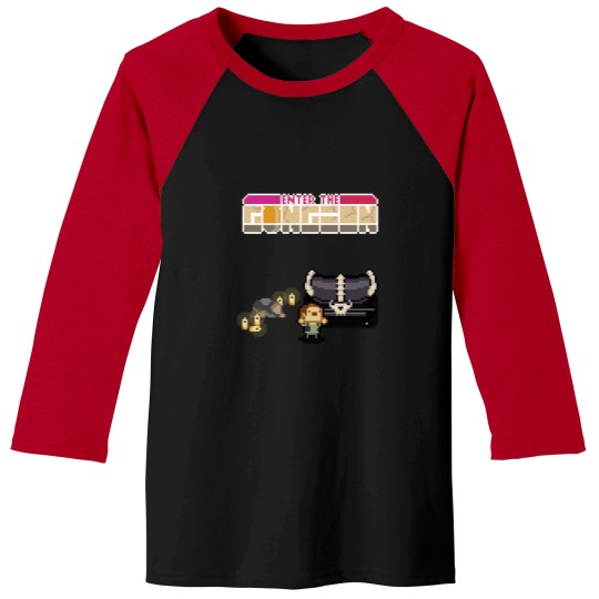 Discover Enter The Roguelite Baseball Tees