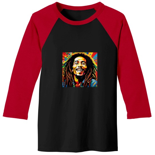 Discover Bob Marley Boxy Baseball Tees