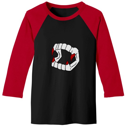 Discover Vampire Teeth  . Baseball Tees