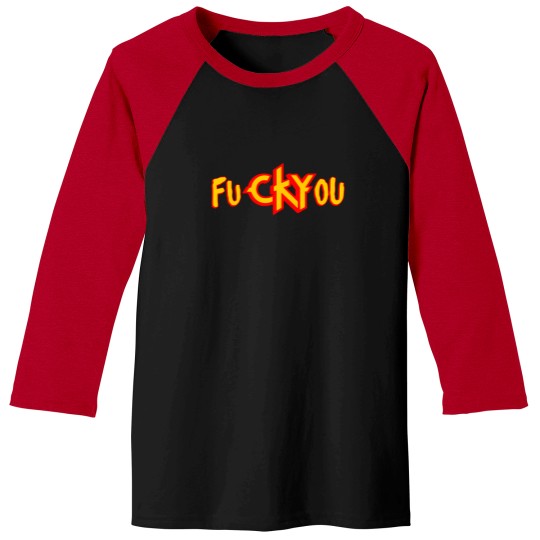 Discover Eff You Baseball Tees