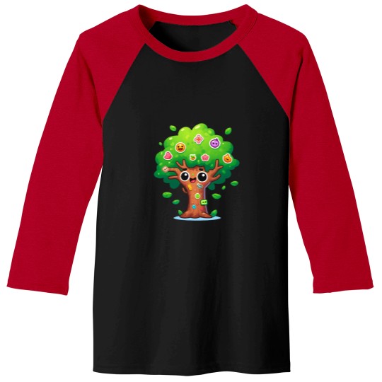 Discover Cute tree Baseball Tees