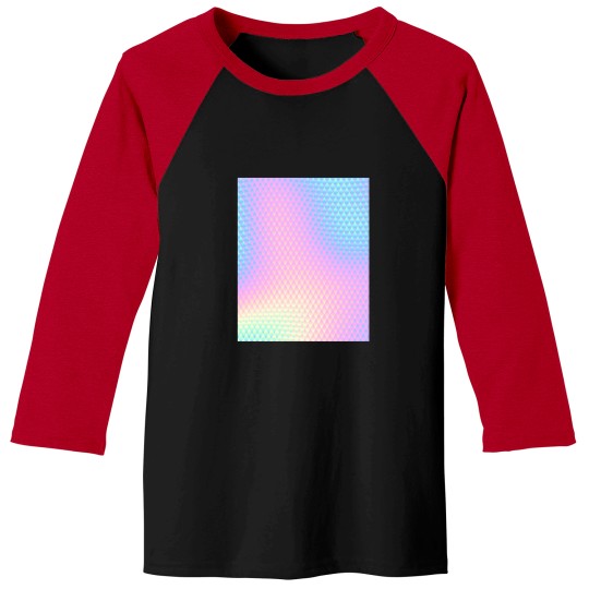 Discover Abstract Colorful Holographic Texture Graphic T-Shirt 330 Baseball Tees
