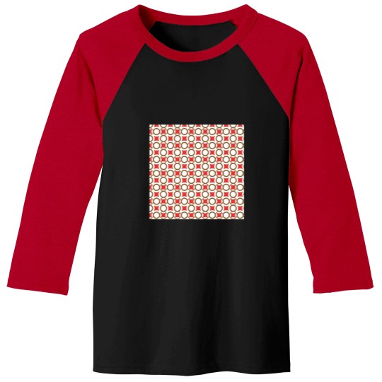 Discover New Girl Pattern Baseball Tees