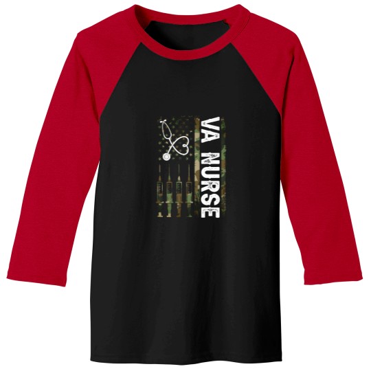Discover Va Nurse Patriotic Nurse Week 2023 Proud American 4Th July Baseball Tees